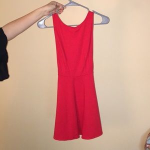 American Apparel Ponte Sleeveless Skater Dress